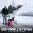 Powersmart 26-Inch Two Stage Gas Snow Blower, 208Cc Briggs & Stratton Engine, Electric Start, Heated Handles, LED Light