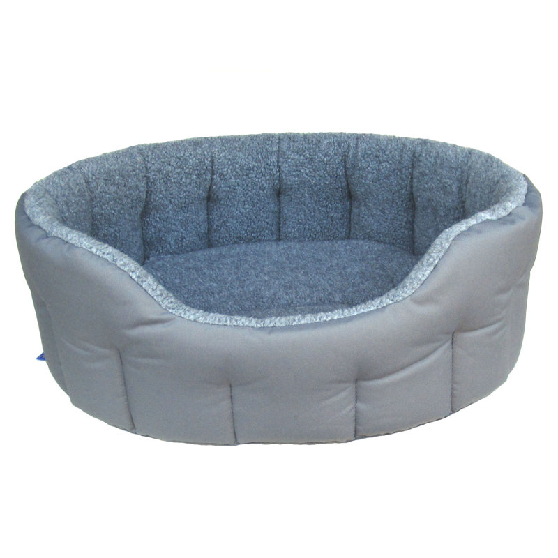 Comeau Polyester Pet Bed, Grey, 20 H x 51 W x 41 D cm