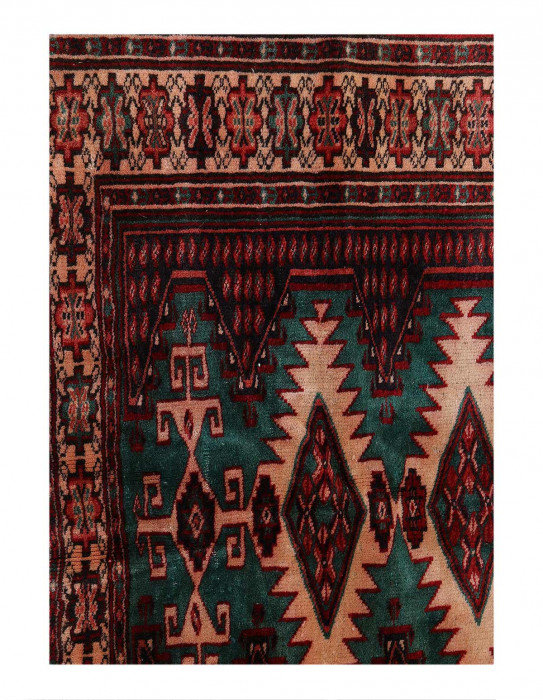 One-of-a-Kind 3'5" x 3'9" Area Rug