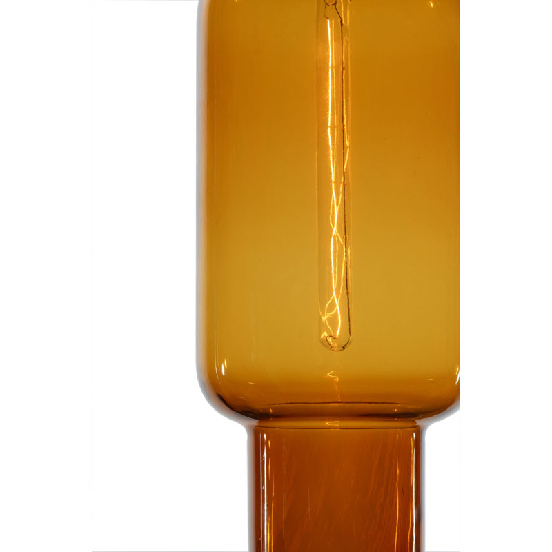 Sorbonne 1 - Light Pendant, Polished Bronze, Cognac