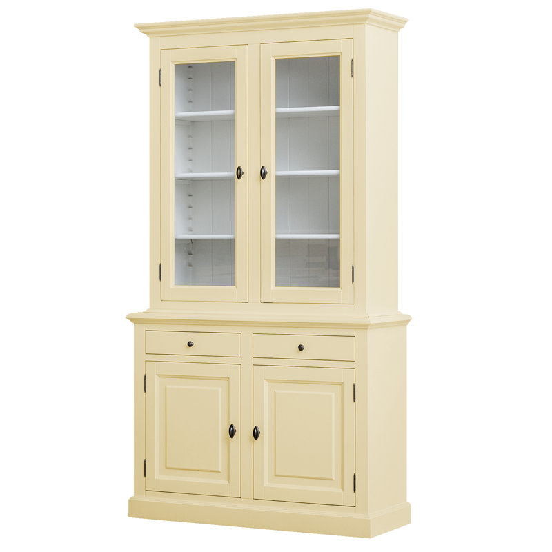 Ava-Kate Display Cabinet, Light Ivory