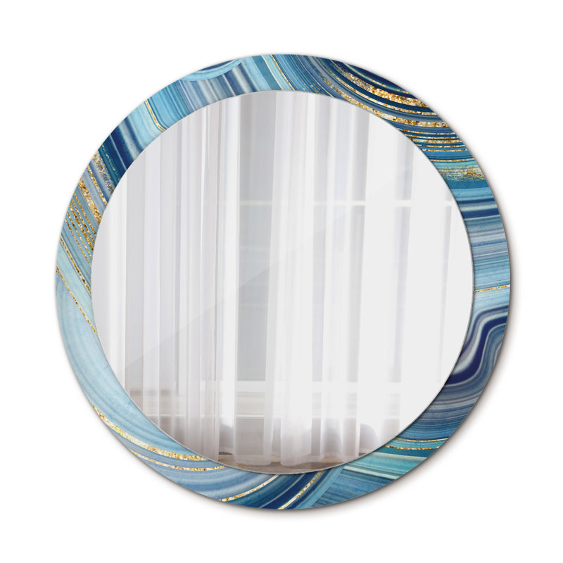 Huldar Glass Flat Wall Mirror