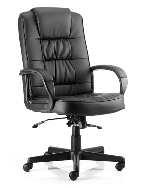 High-Back Leather Executive Chair