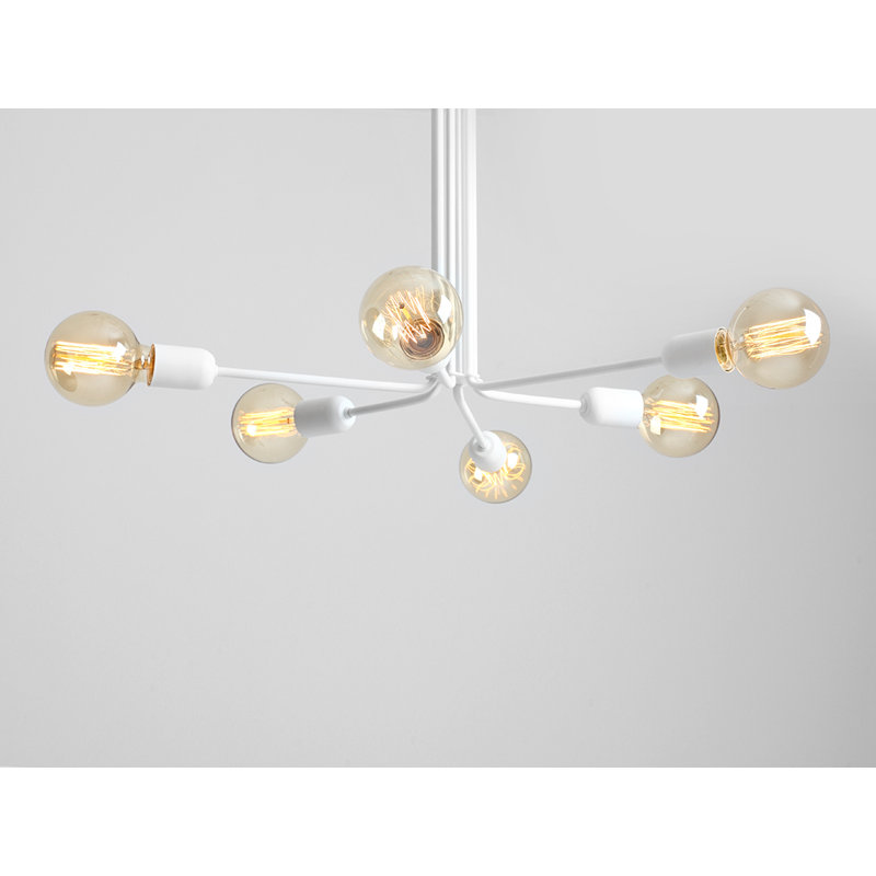 Ballywillin Semi Flush Mount, White