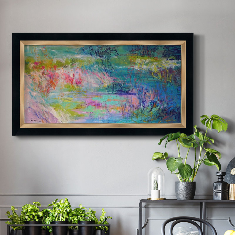 «Floating on a Dream», reproduction d'un seul cadre photo sur toile, H 29 po x l 53 po x P 1 po