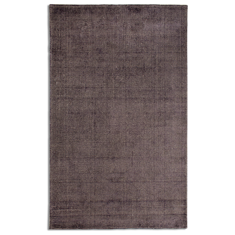 Shiey Solid Colour Wool Area Rug, Rectangle 180 x 270cm