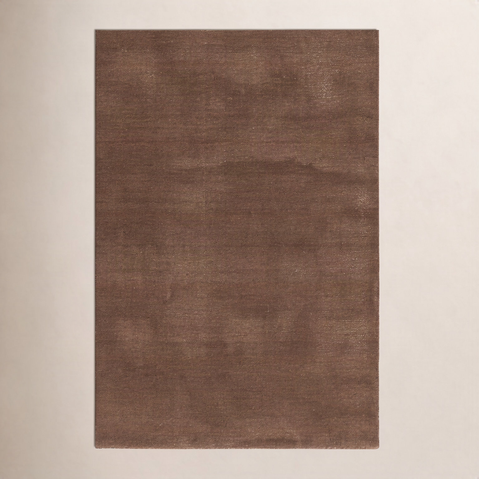 Norna Brick Hand-Loomed Wool Rug, 5' X 8'