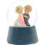 Boule à neige Precious Moments Happy Anniversary CoupleMusical Boule à neige 5,13 po