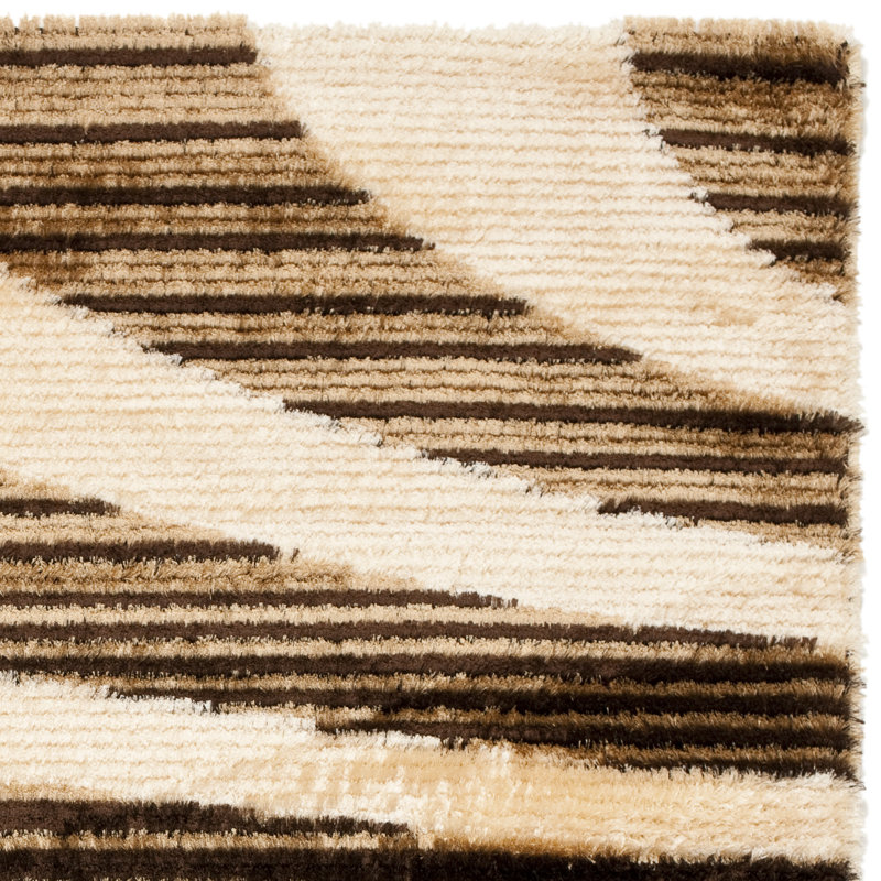 Tapis à poils longs Illinois, Rectangle 4 pi x 6 pi