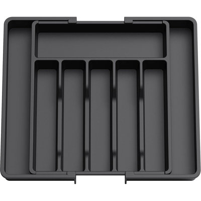 Barthelmess Plastic Rectangle Chest / Box Expandable Kitchen Drawer Organiser Cutlery Tray