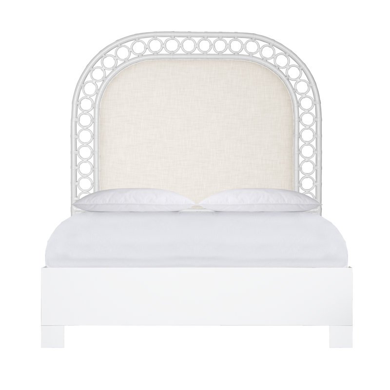 Solana Standard Bed, Queen, White
