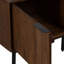 50cm W Solid Wood Bedside Table
