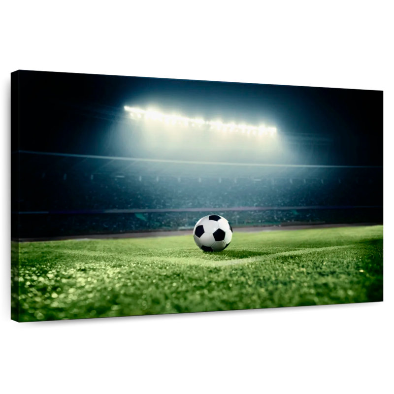 Ballon de soccer Sireci sous les projecteurs, H 30 po x l 45 po