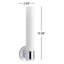 Purist 1 - Light Tube Indoor Bathroom Wall Sconce-66307023