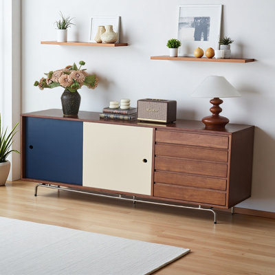 French-style Retro Storage TV Cabinet