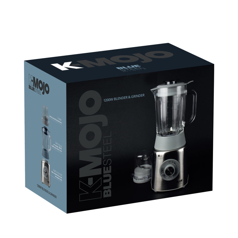 K-Mojo Bluesteel 50ml Countertop Blender