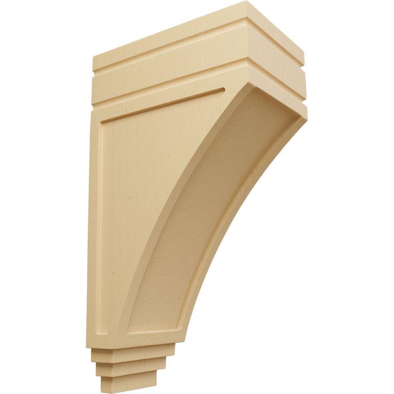 Grand corbeau en bois San Juan l 5 po x P 7 3/4 po x H 14 po (paquet de 6), Aulne
