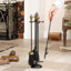 Iron Fireplace Tool Set