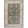 Tapis vert / ivoire Attell