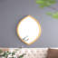Miroir de décoration murale 23,7 x 42,8 po