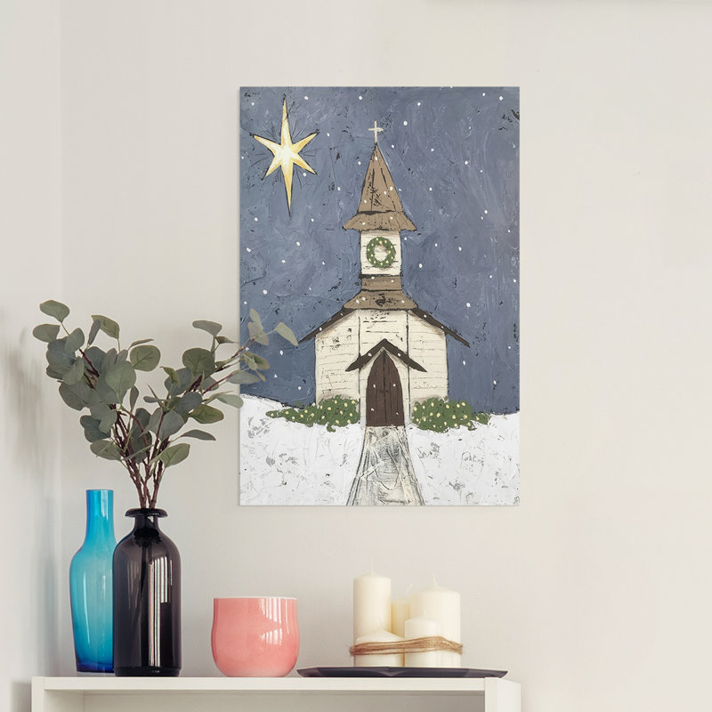 A Silent Night III - Impression sur toile seulement - NON-CADRE, 18" H x 12" W