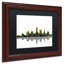 « cleveland ohio » par marlene watson, impression encadrée-15722914