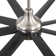 Jamii-Leigh Large Indoor/Covered Outdoor Modern Ceiling Fan with Led Lights and Remote, 6-Speed, Reversible Quiet DC Motor, Timer, 8-ABS-Blade