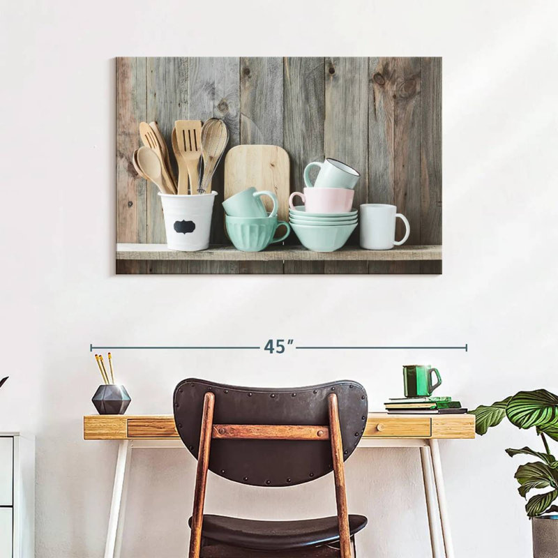 Impression sur toile de cuisine, L 26 po x H 39 po