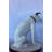 Jack Russel Terrier Dog Bronze Statue -  Size: 25"L X 11"W X 26"H.