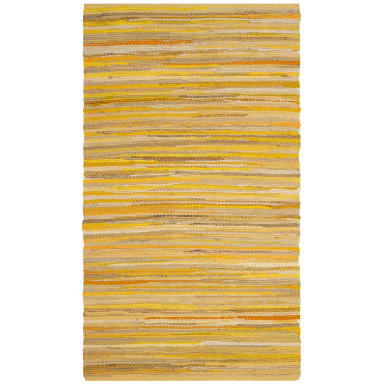 Caldina Hand Woven Cotton Striped Rug