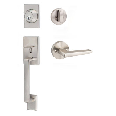 Köln Handleset with Round Thumb Turn