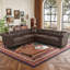 Canapé modulaire réversible en L Chesterfield-1409513590