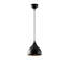 Sadiyah 1 - Light Matte Black Dome Pendant