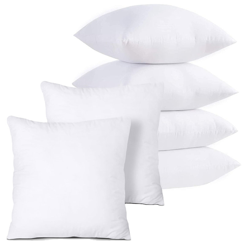 White Square Cushion Pad