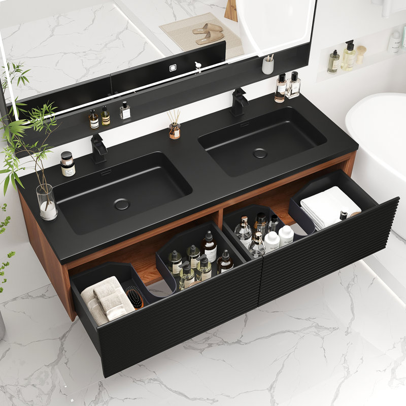 Base de meuble-lavabo double 58,74 po seulement