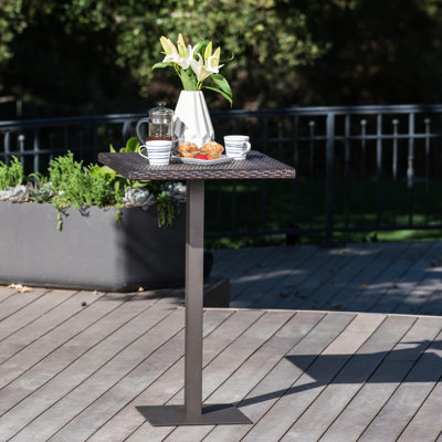Rattan 26" SQUARE BAR TABLE