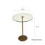 Table de bout avec tablette de plancher-1122900086