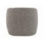 Fauteuil d'appoint en tweed gris