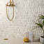 Picturesque Pathway 11.81 In. X 11.81 In. Natural Stone Mosaic Wall Tile (10.56 Sq. Ft. / Each)-109081146