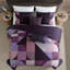 Ensemble d'édredon réversible 100% satin de coton Bebejan Orchid Matrix-125441103