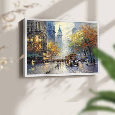 Landscape Series-CLVII -Framed Print - Restickable