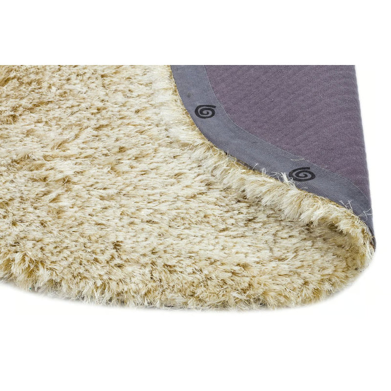 Tapis rond en coton Tulisia, Rond 4 pi 11 po