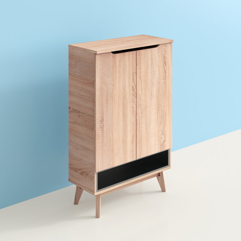 18 Pair Shoe Storage Cabinet