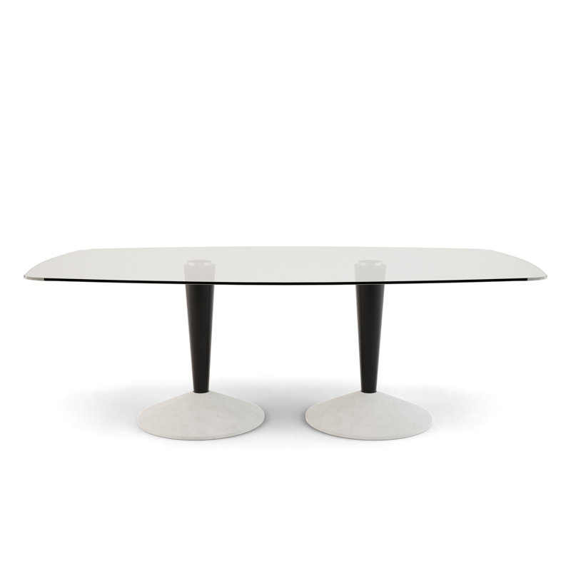 Bowlan Glass Top Dining Table