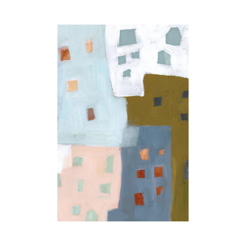 Window Weave I by Victoria Borges - Wrapped Canvas Print, 20.32 cm H x 30.48 cm W
