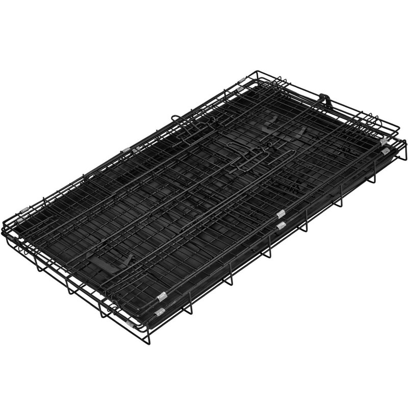Caisse pour animaux pliante à double porte ipet, Moyen (H 20 po x l 19 po x P 30 po)