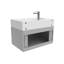 Ensemble de meuble-lavabo mural simple de 30 po Similoria-721956891-723110778-723110781