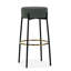 Tabouret Beesan Boucle sans dossier avec pieds en métal (ensemble de 2)-414405268-414405270