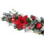 Guirlande fine poinsettia 5 '