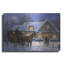 The Holiday Aisle® «Christmas Eve» par John Zaccheo, art mural en métal-1784018933